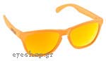 Occhiali da Sole Sport Oakley Frogskins-9013 24-343 Pikes Gold - Fire Iridium size 55