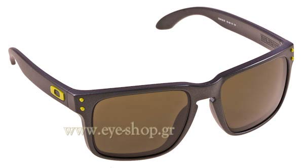 Occhiali Oakley Holbrook 9102 38 Steel Dark Grey