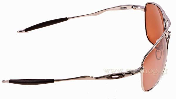 Oakley modello Crosshair 4060 di colore 02 Chrome - VR28 Black Iridium