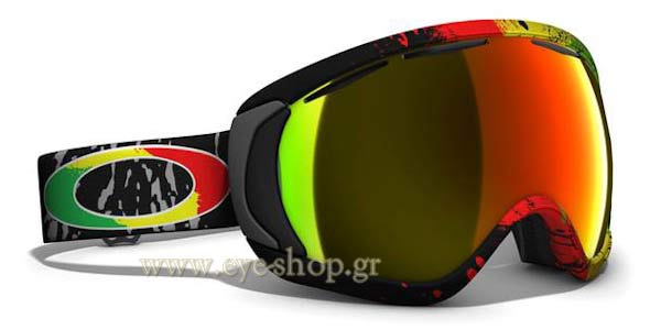 Occhiali Oakley Canopy 7047 57-774 Rasta Mane Fire iridium Tanner Hall
