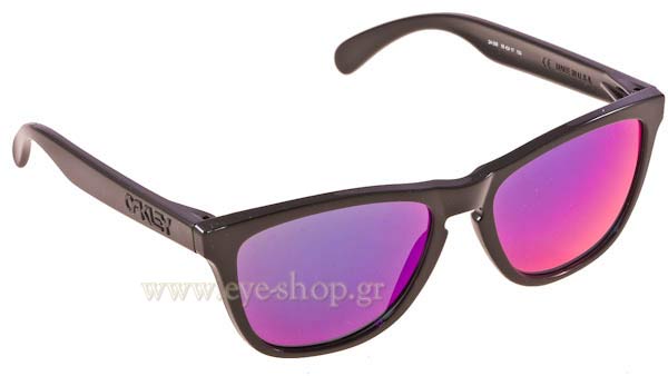 Occhiali Oakley Frogskins 9013 24-358 Aquatique Abuss blue Iridium