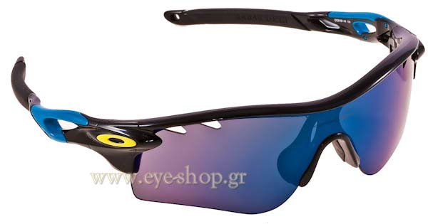 Occhiali Oakley Radarlock Path 9181 14 Fathom PLBkw-Ice Iridium Vented