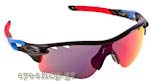 Occhiali da Sole Sport Oakley Radarlock Path 9181 18 Tour De France Positive Red Iridium size 0