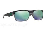 Occhiali da Sole Sport Oakley TwoFace-9189 04 Black - Jade Iridium size 60