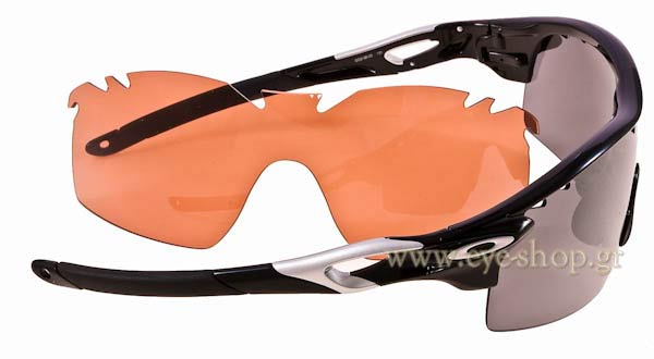 Oakley modello Radarlock di colore XL 9196 05 Black - Black Iridium - VR28