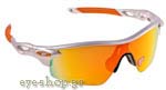 Occhiali da Sole Sport Oakley Radarlock Pitch 9182 12 Fire Iridium Polarized size 0