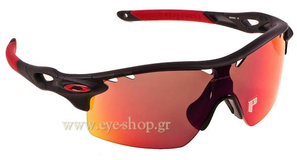 Occhiali Oakley Radarlock XL 9196 06 ® Vented OO Red Iridium Polarized - Black Iridium