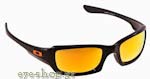 Occhiali da Sole Sport Oakley FIVES-SQUARED-9238 9238 01 Moto GP Fire Iridium size 54