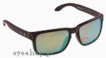 Occhiali da Sole Sport Oakley Holbrook-9102 50  Emerald Iridium Polarized size 55