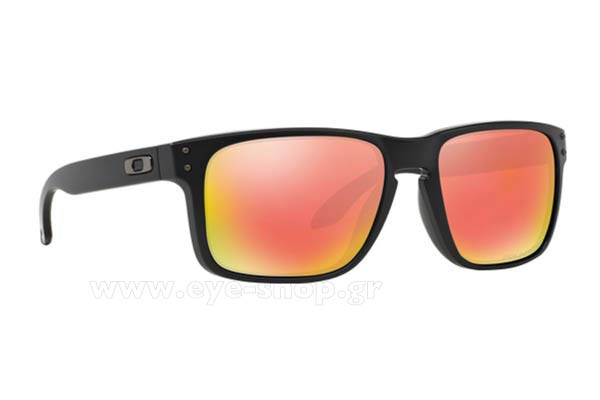 Occhiali Oakley Holbrook 9102 51 Ruby Iridium Polarized