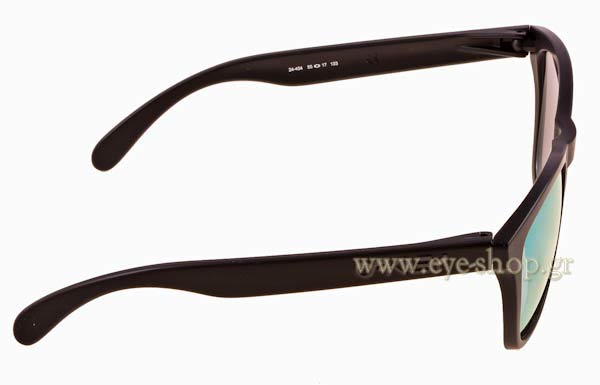 Oakley modello Frogskins 9013 di colore 24-404 Emerald Iridium Polarized