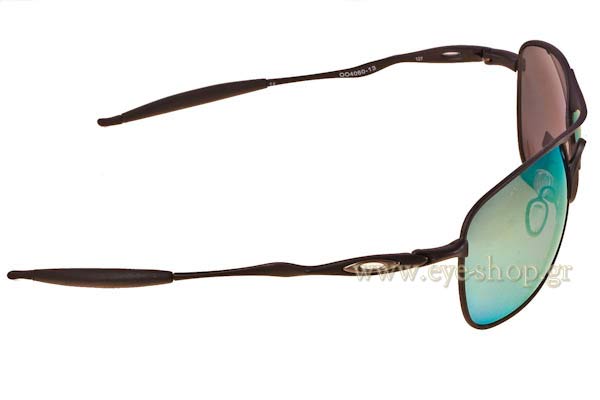Oakley modello Crosshair 4060 di colore 13 Emerald Iridium Polarized