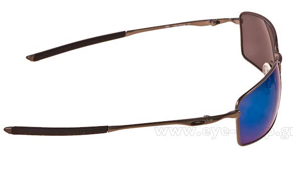 Oakley modello Square Wire 4075 di colore 4075 02 Cement - Ice Iridium