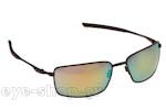 Occhiali da Sole Sport Oakley Square-Wire-4075 4075 03 Black Emerald Iridium size 60