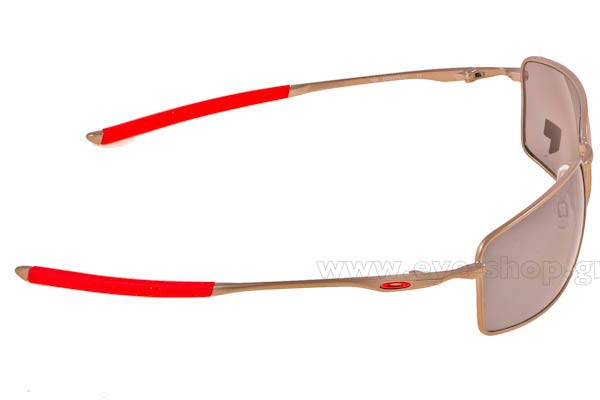 Oakley modello Square Wire 4075 di colore 4075 07 Black Iridium Polarized