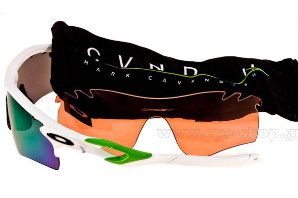 Oakley modello Radarlock di colore 9181 35 Path  Mark Cavendish Signature