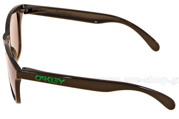 Oakley modello Frogskins 9013 di colore 32 Grey Jade Iridium