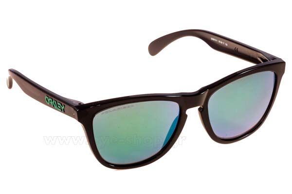 Occhiali Oakley Frogskins 9013 11 Black Ink Jade Polarized