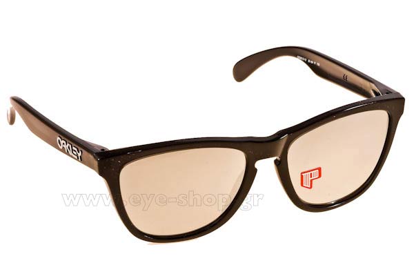 Occhiali Oakley Frogskins 9013 10 Black Ink Chrome Iridium Polarized