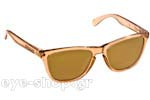 Occhiali da Sole Sport Oakley Frogskins-9013 03 Sepia Dark Grey size 55
