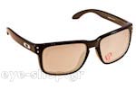 Occhiali da Sole Sport Oakley Holbrook-9102 68 Black Ink Chrome Iridium polarized size 55