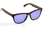 Occhiali da Sole Sport Oakley Frogskins-9013 09 Violet Iridium Polarized size 55