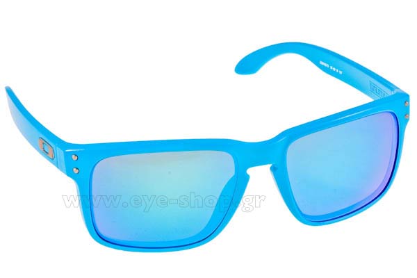 Occhiali Oakley Holbrook 9102 73 Matte Sky Saphire iridium