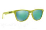 Occhiali da Sole Sport Oakley Frogskins-9013 14 Matte Fern - Jade Iridium Polarized size 55