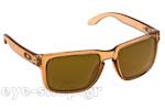 Occhiali da Sole Sport Oakley Holbrook-9102 64 Sepia Dark Grey size 55