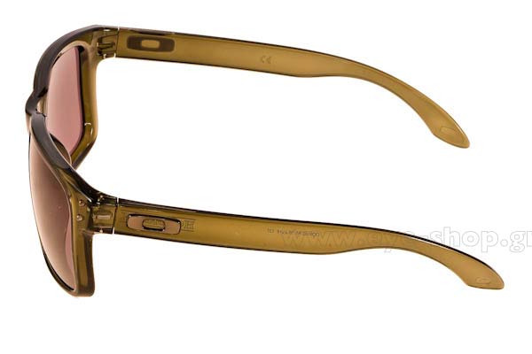 Oakley modello Holbrook 9102 di colore 65  Olive Ink Warm Grey