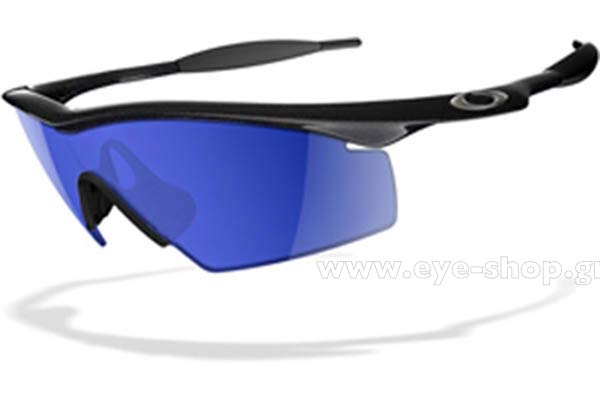 Oakley modello M Frame di colore Strike 9060 custom matteblack-Ice iridium