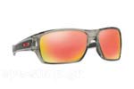Occhiali da Sole Sport Oakley Turbine-9263 10 Ruby Iridium Polarized size 63