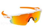 Occhiali da Sole Sport Oakley RADAR-EV-PITCH-9211 08 White Fire Iridium Polarized size 0