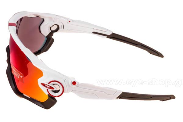 Oakley modello JAWBREAKER 9290 di colore 05 White Prizm Road
