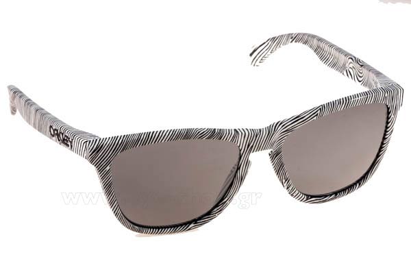 Occhiali Oakley Frogskins 9013 52 White Black Iridium