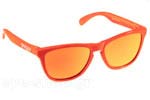 Occhiali da Sole Sport Oakley Frogskins-9013 53 atomic orange fire iridium size 55
