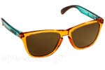 Occhiali da Sole Unisex Oakley Frogskins-9013 43 Ochre Dark Grey size 55