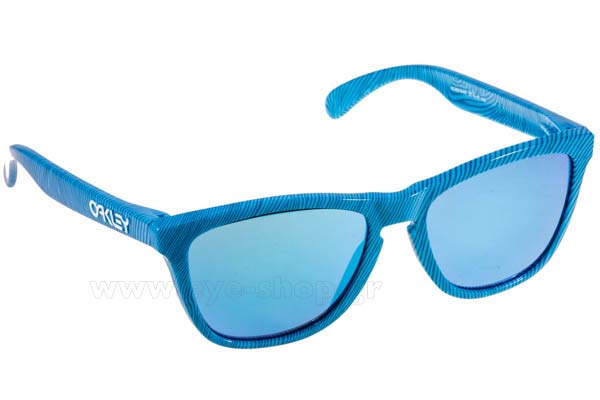 Occhiali Oakley Frogskins 9013 55 Fingerprint Sky Blue