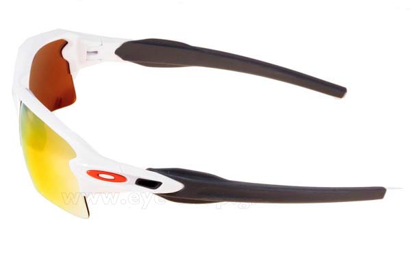 Oakley modello 9188 FLAK 2.0 XL di colore 19 Pol White Fire Iridium