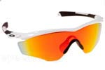 Occhiali da Sole Sport Oakley M2Frame-XL-9343 05 White Fire Iridium size 45