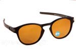 Occhiali da Sole Uomo Oakley 9265-LATCH 07 Matte Black Bronze Polarized size 53