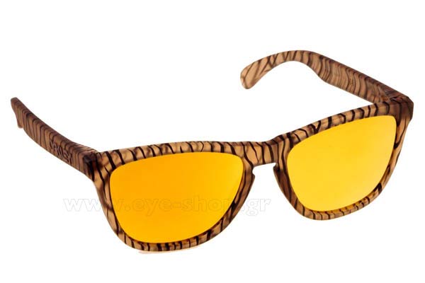Occhiali Oakley Frogskins 9013 67 Matte Sepia 24k Iridium