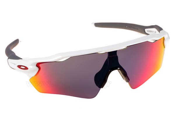 Occhiali Oakley 9208 RADAR EV PATH 18 Polished White Red Iridium
