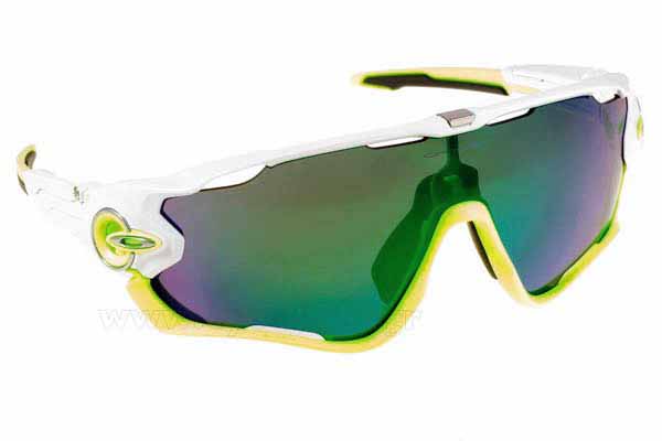 Occhiali Oakley JAWBREAKER 9290 03 Polished White Jade Iridium