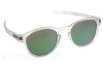 Occhiali da Sole Sport Oakley 9265-LATCH 13 Matte Clear Jade Irid size 53