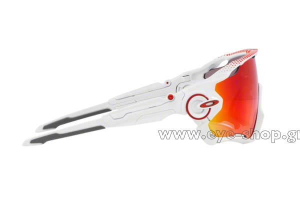 Oakley modello JAWBREAKER 9290 di colore 18 White Prizm Road Tour De France