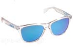 Occhiali da Sole Unisex Oakley Frogskins-9013 A6 Crystal Clear Sapphire Iridium size 55