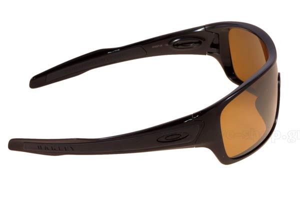 Oakley modello Turbine Rotor 9307 di colore 06 Black Tungsten Iridium Polarized
