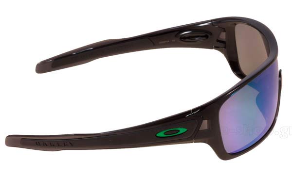 Oakley modello Turbine Rotor 9307 di colore 04 Black Ink Jade Iridium