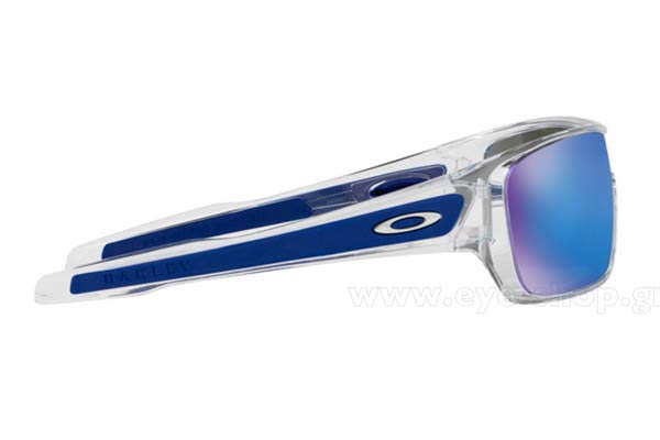 Oakley modello Turbine Rotor 9307 di colore 10 Polished Clear Sapphire Iridium